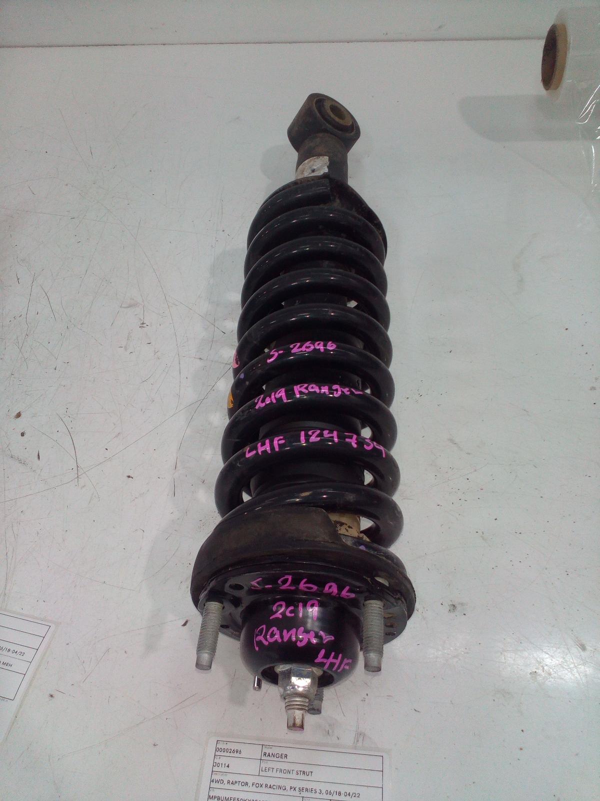 View Auto part Left Front Strut Ford Ranger 2019