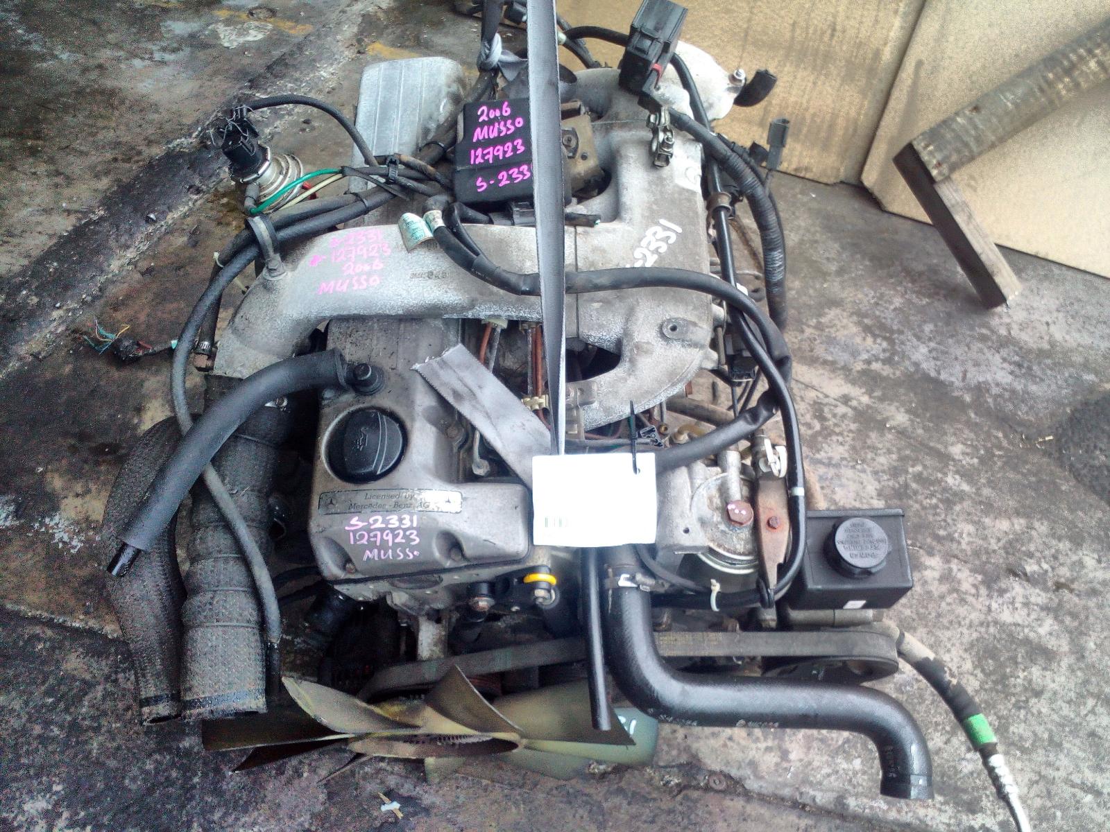 View Auto part Engine Ssangyong Musso 2006