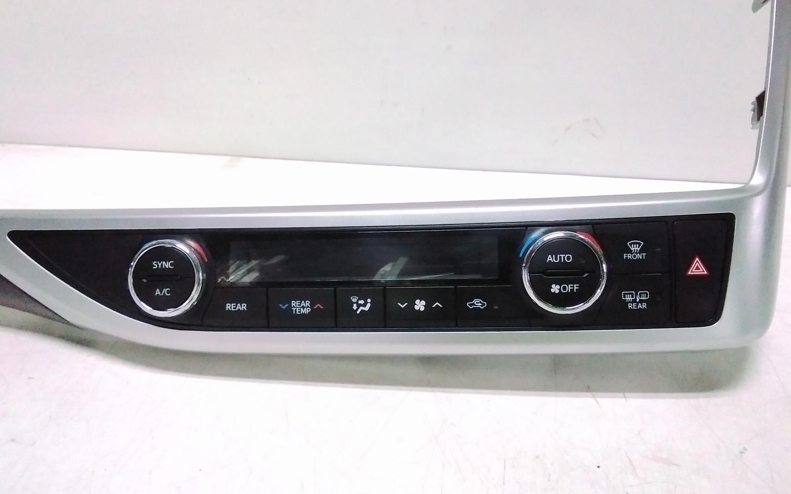 View Auto part Heater/Ac Controls Toyota Kluger 2014