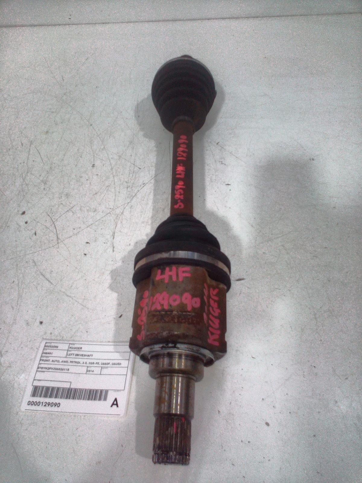 View Auto part Left Driveshaft Toyota Kluger 2014