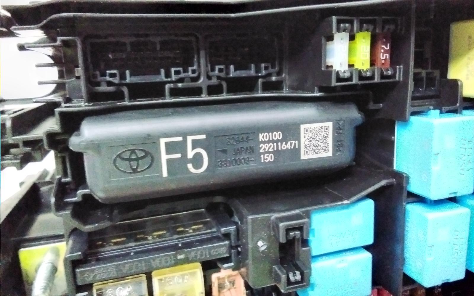 View Auto part Fuse Box Toyota Yaris Cross 2022