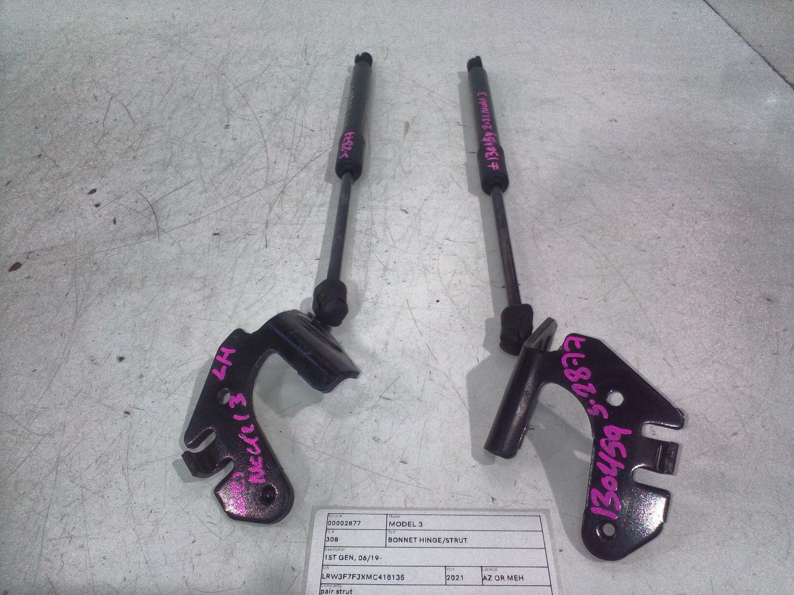 View Auto part Bonnet Hinge/Strut Tesla Model 3 2021