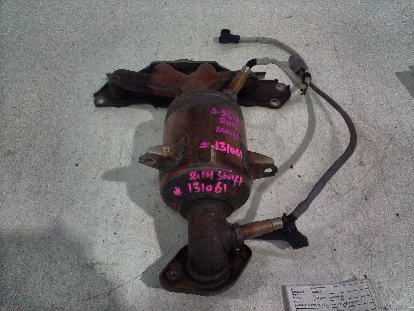 2014 Suzuki Swift Catalytic Converter View Auto part Catalytic Converter Suzuki Swift 2014