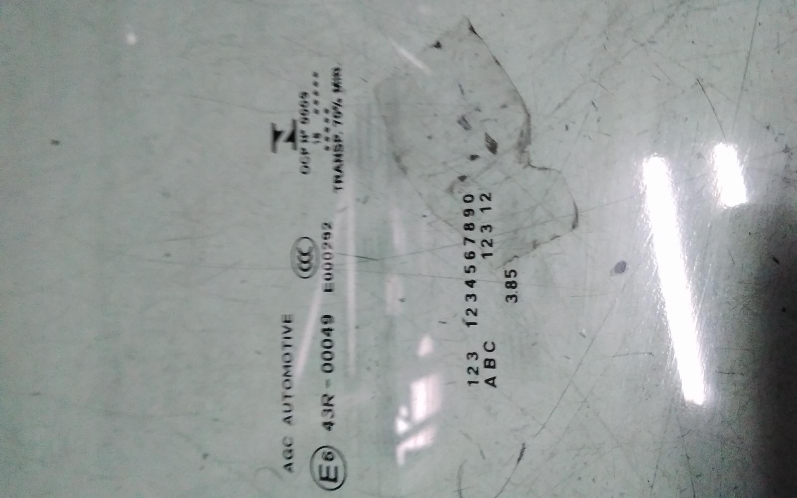 View Auto part Right Front Door Window Peugeot Expert 2019