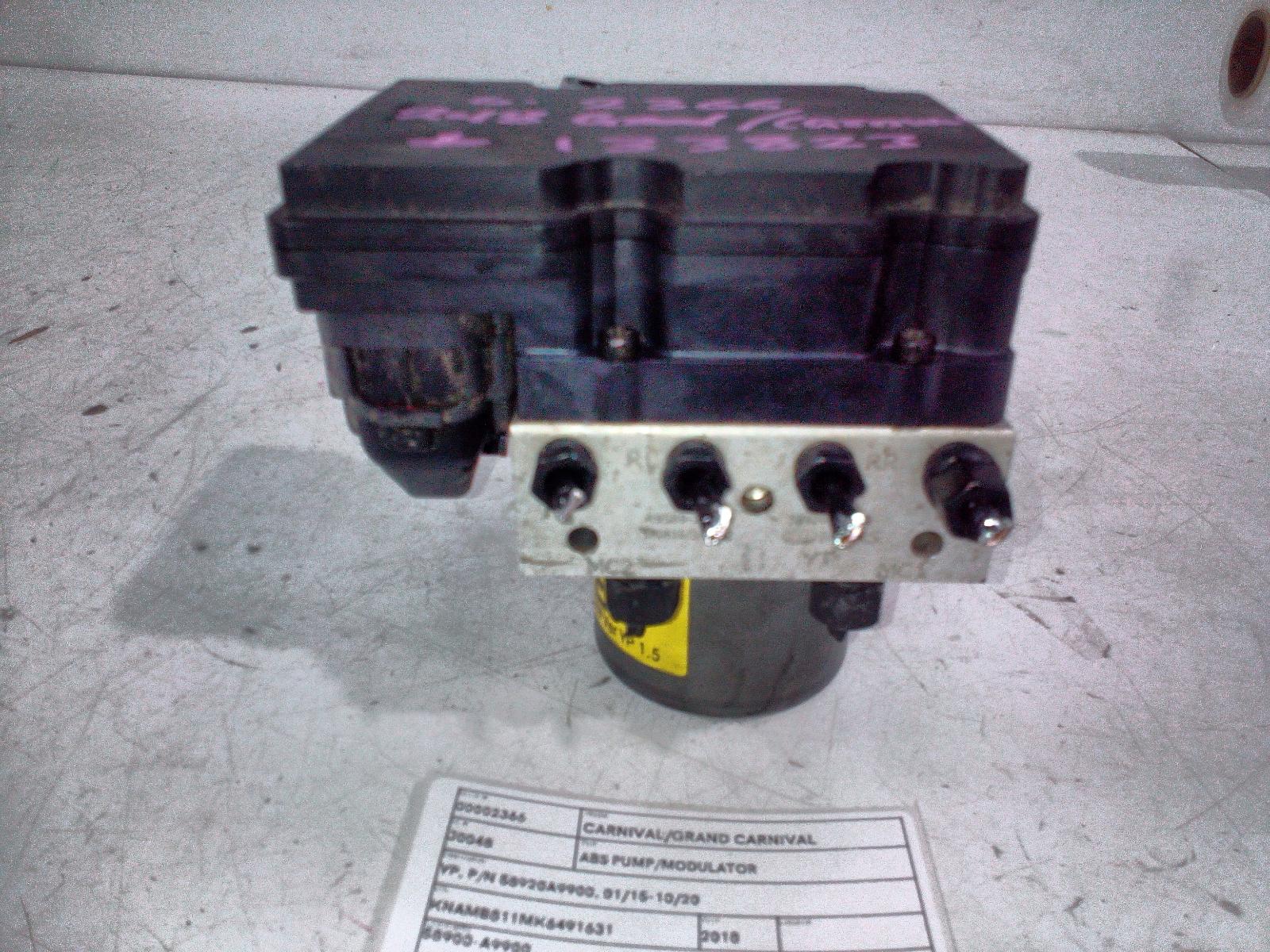 View Auto part Abs Pump/Modulator Kia Carnival/grand Carnival 2018