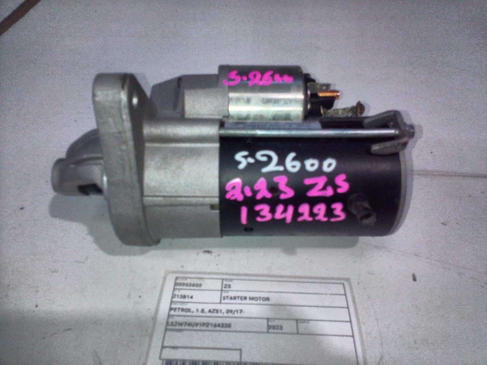View Auto part Starter Mg Zs 2023