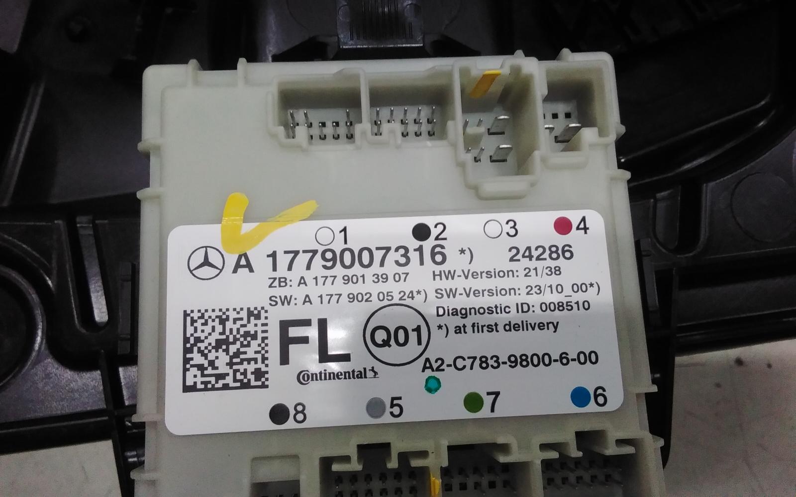 View Auto part Left Front Window Reg/Motor Mercedes Eqa 2024