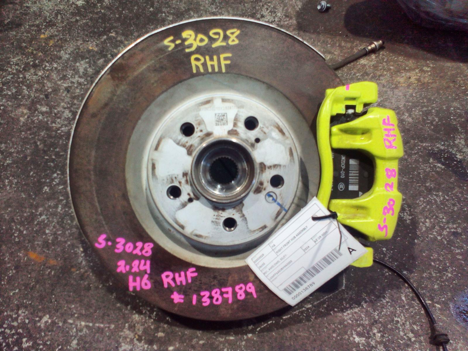 View Auto part Right Front Hub Assembly Haval H6 2024