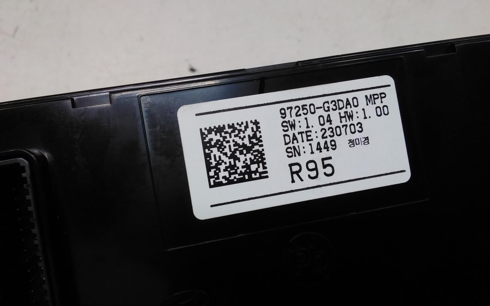 2023 Hyundai I30 Heater/Ac Controls View Auto part Heater/Ac Controls Hyundai I30 2023