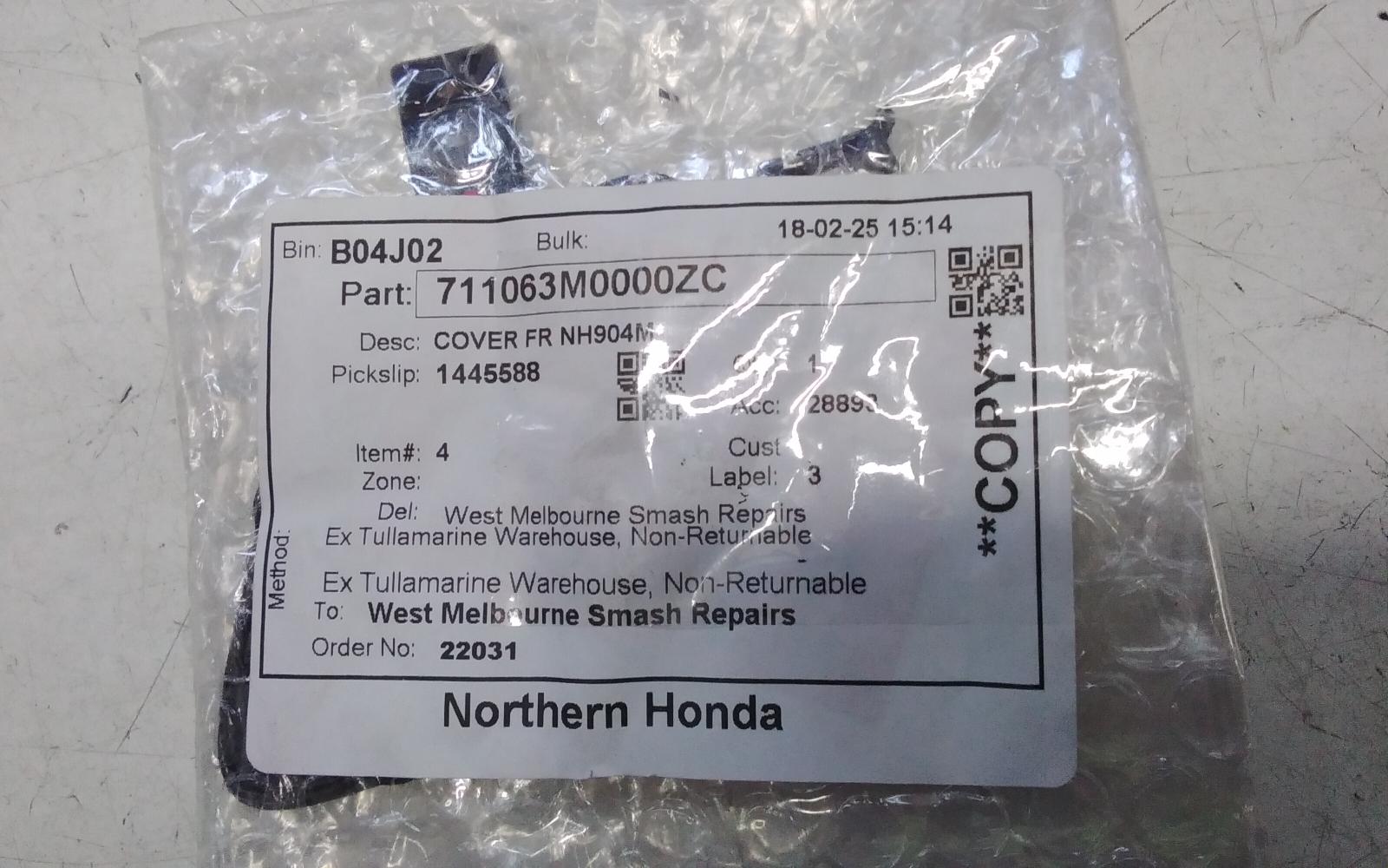 View Auto part Battery Tray Honda Hrv 2019