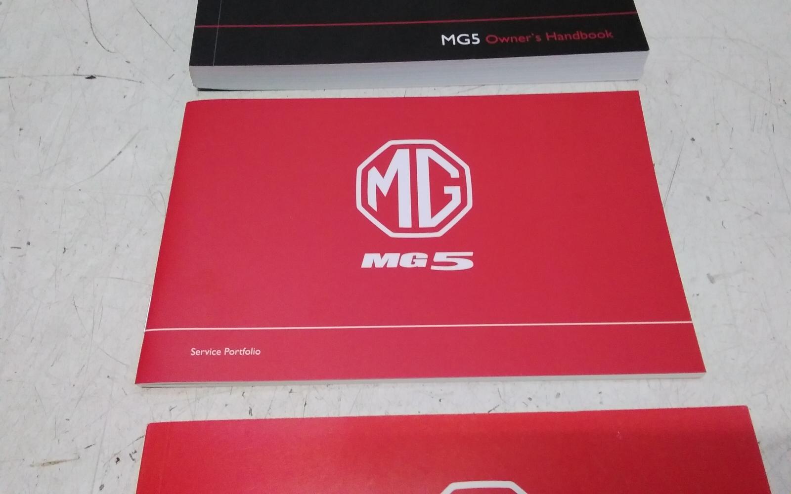 View Auto part Owners Handbook Mg Mg5 2024