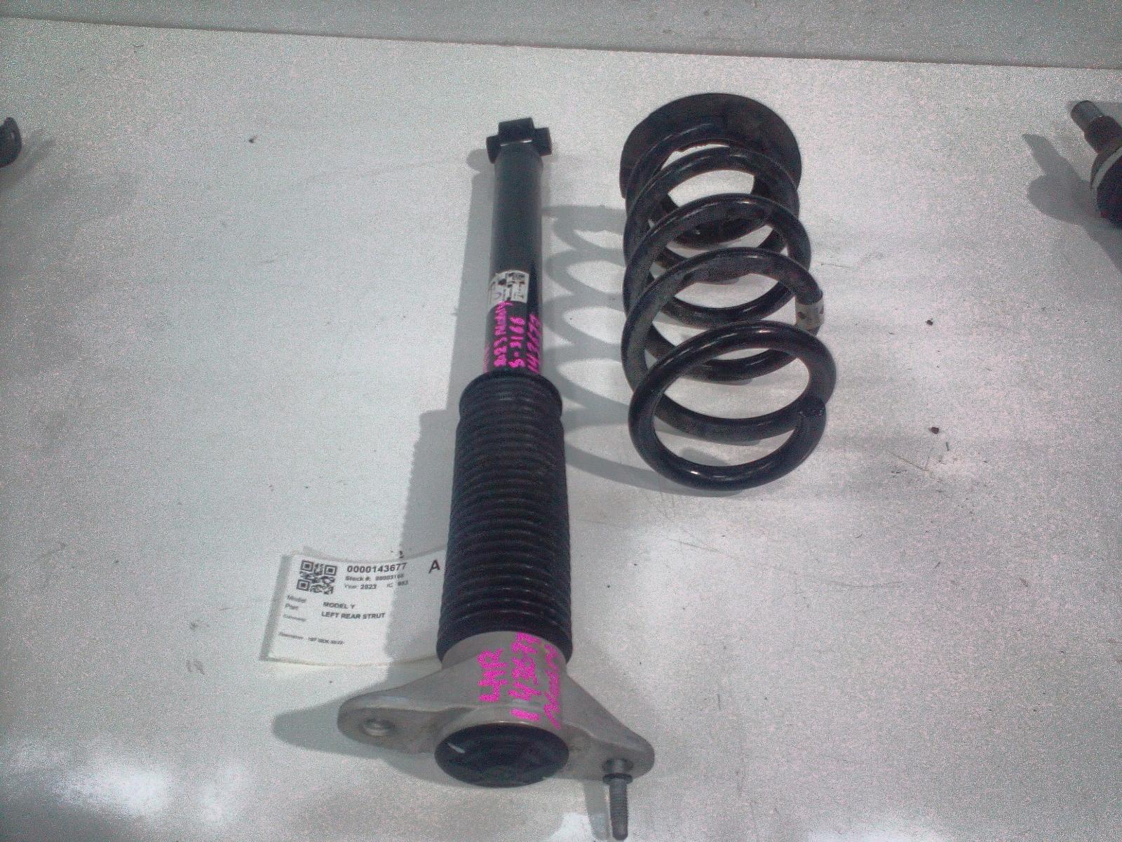 View Auto part Left Rear Strut Tesla Model Y 2023