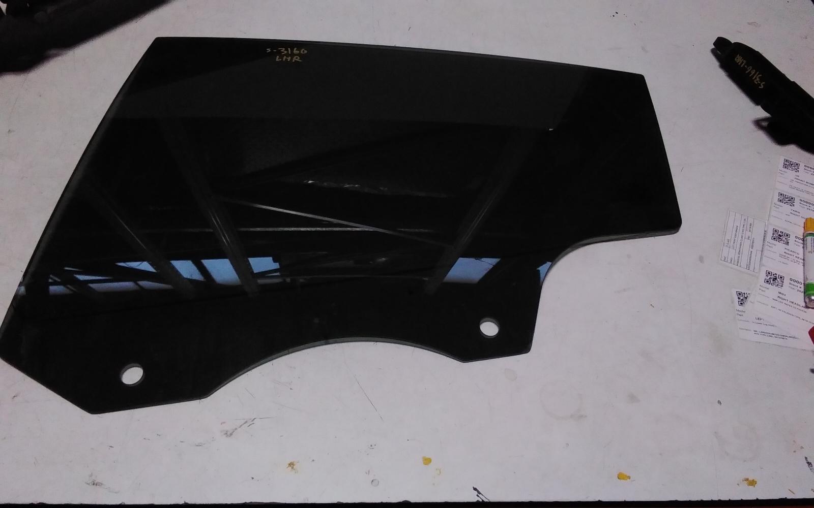 View Auto part Left Rear Door Window Tesla Model Y 2023