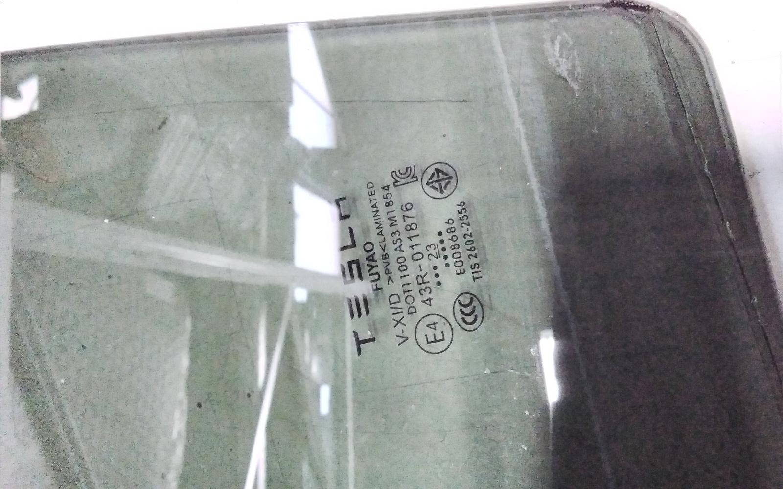 View Auto part Left Rear Door Window Tesla Model Y 2023