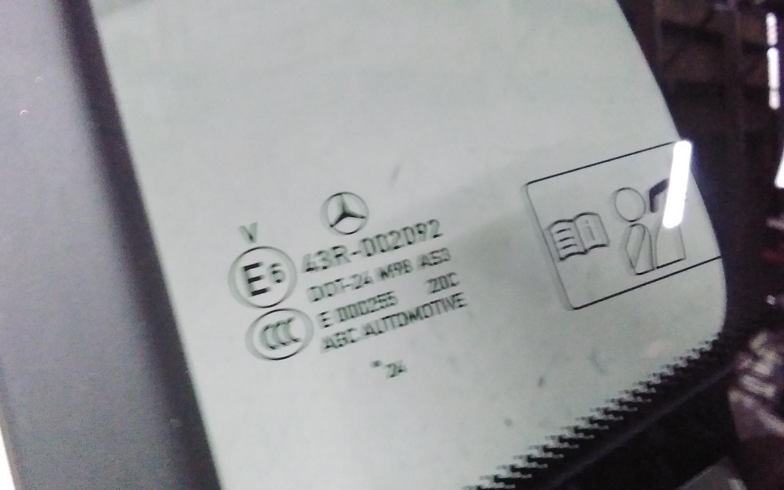 View Auto part Left Rear 1/4 Door Glass Mercedes Eqa 2024