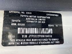 View Auto part Abs Sensor Toyota Hiace 2013