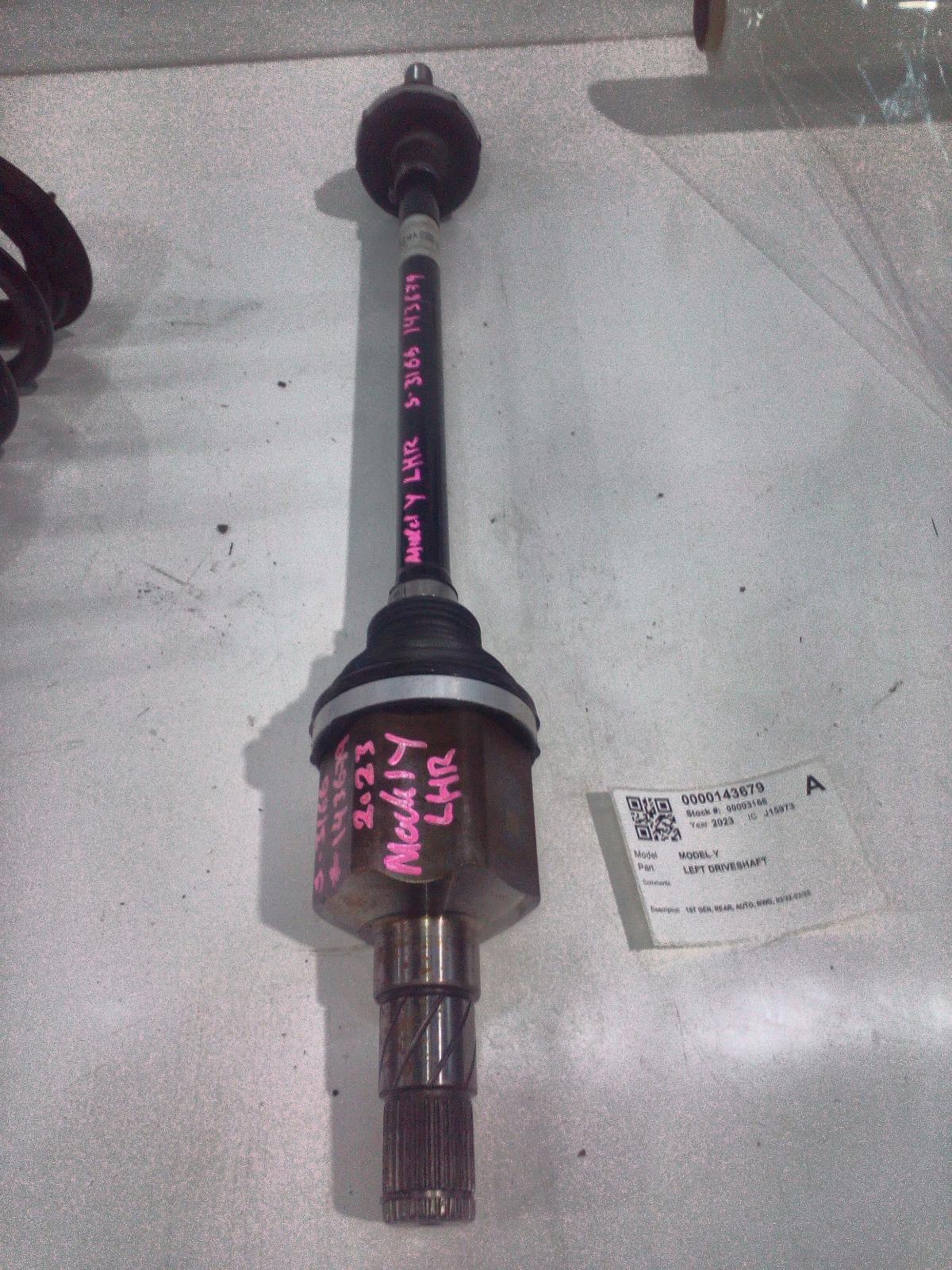 View Auto part Left Driveshaft Tesla Model Y 2023