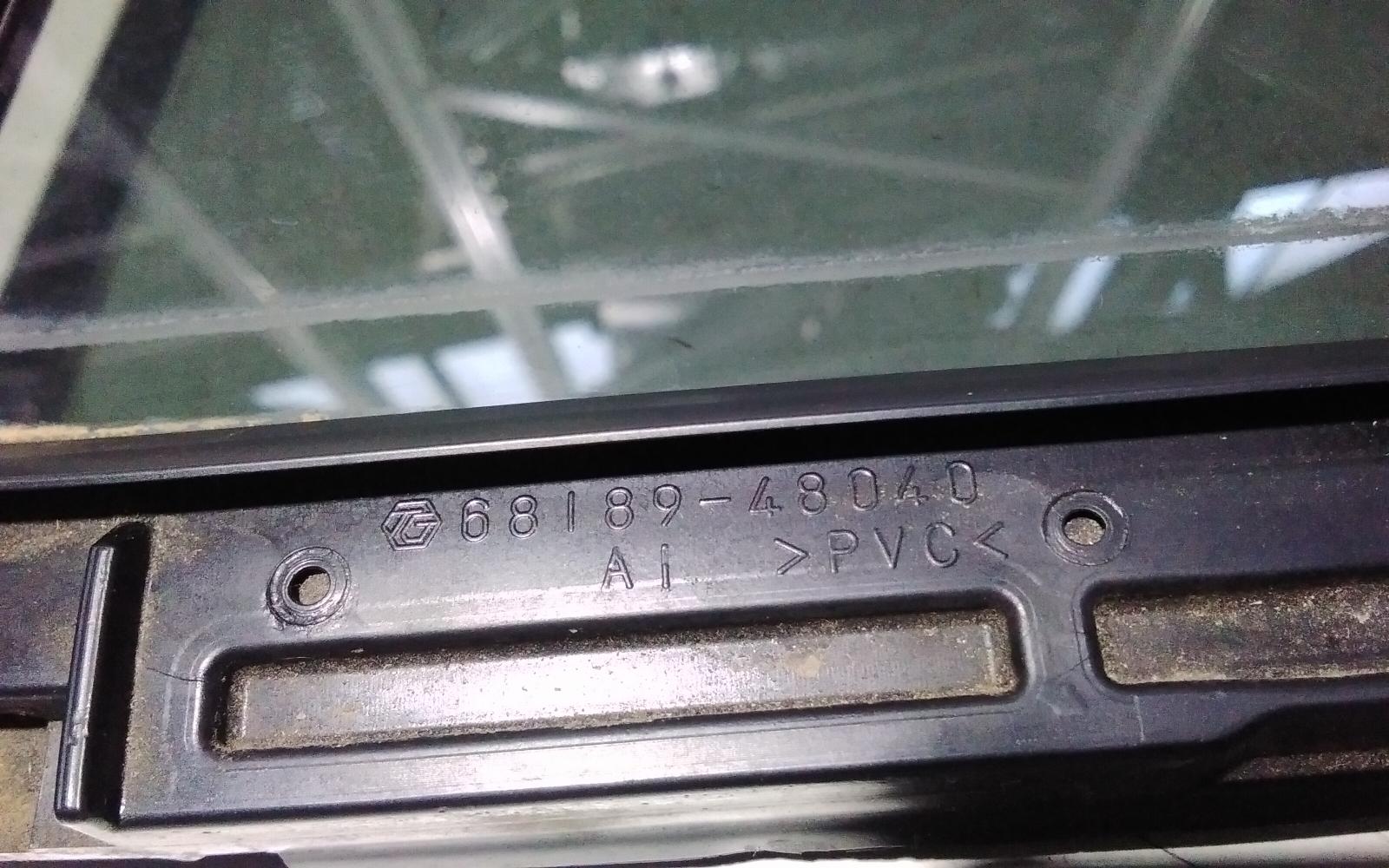View Auto part Left Rear 1/4 Door Glass Toyota Kluger 2013