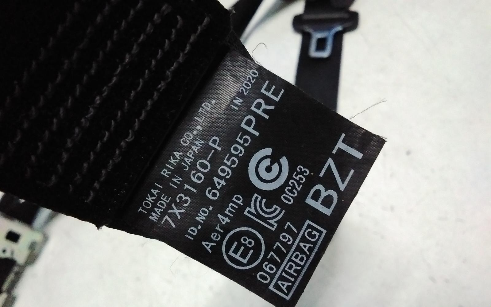 View Auto part Seatbelt/Stalk Toyota Camry 2020