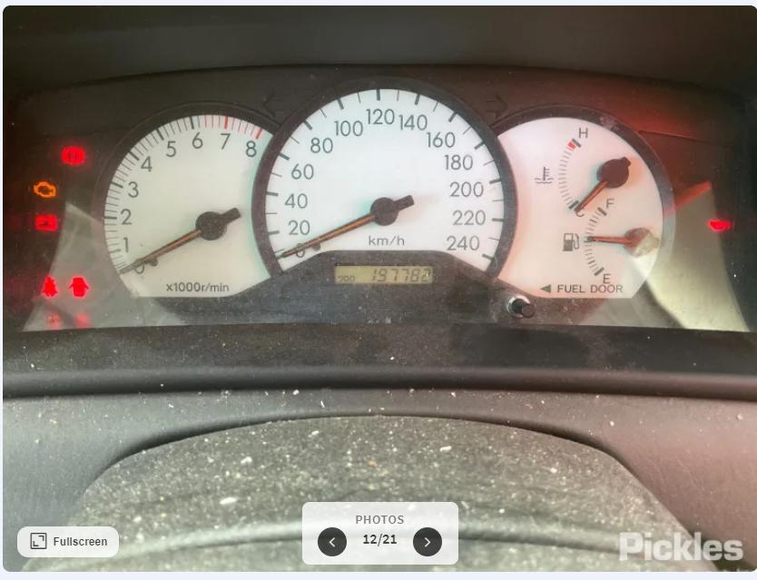 2006 Toyota Corolla Left Front Door View Auto part Left Front Door Toyota Corolla 2006