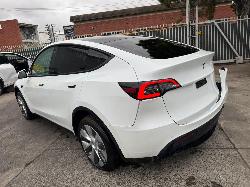 View Auto part Right Rear 1/4 Door Glass Tesla Model Y 2023