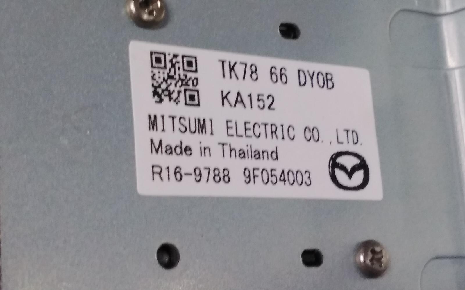 View Auto part Radio/Cd/Dvd/Sat/Tv Mazda Cx5 2020