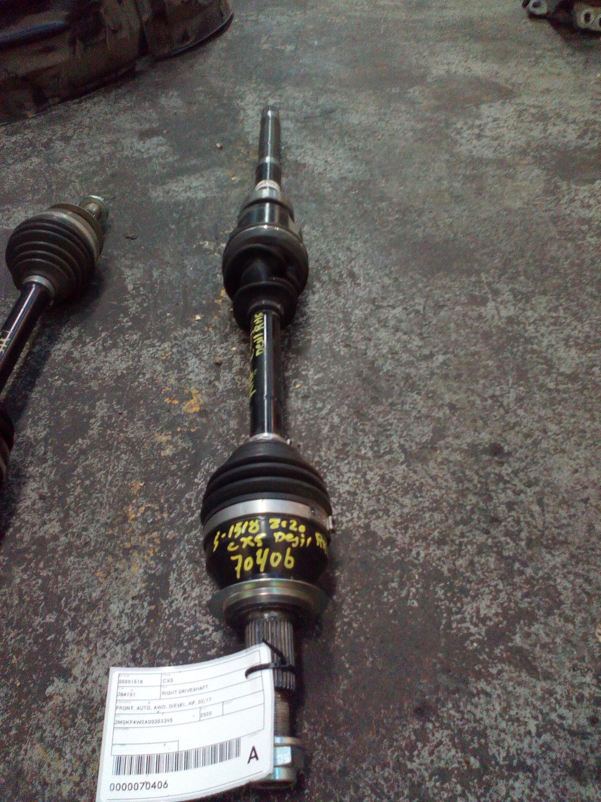 View Auto part Right Driveshaft Mazda Cx5 2020