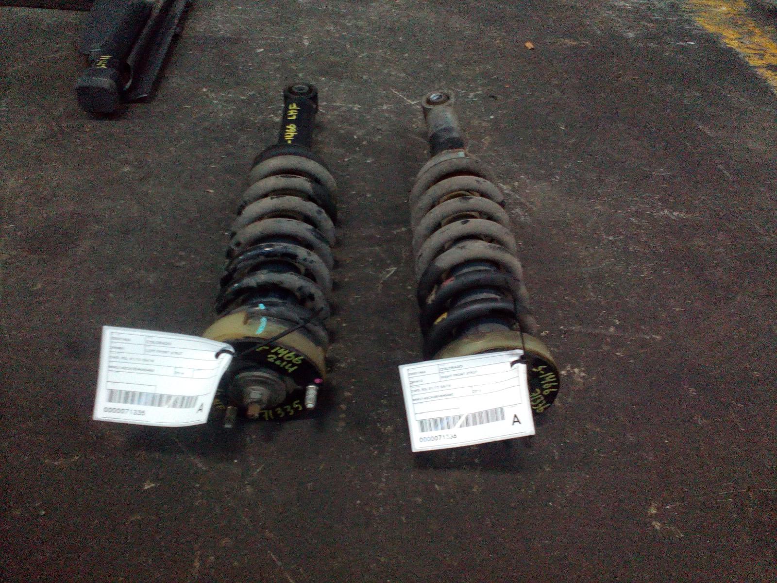 View Auto part Left Front Strut Holden Colorado 2014