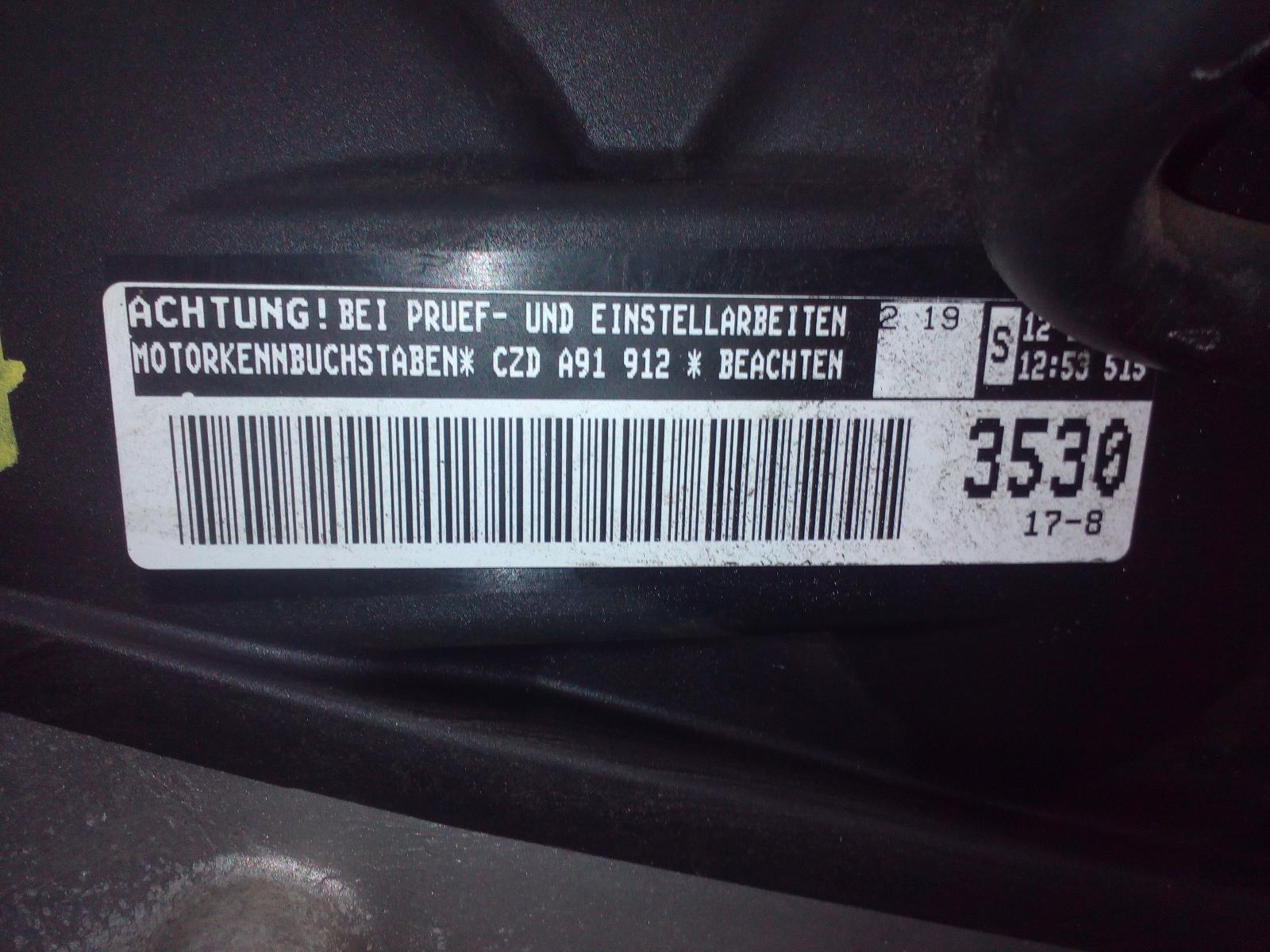 View Auto part Engine Volkswagen Golf 2020
