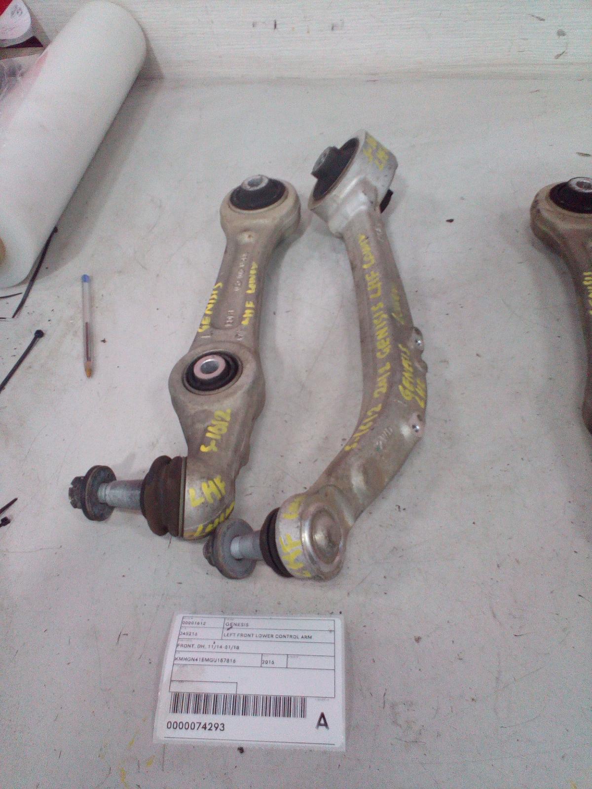 View Auto part Left Front Lower Control Arm Hyundai Genesis 2016