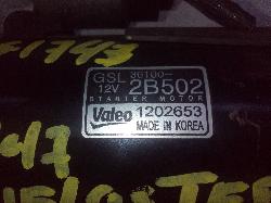 View Auto part Starter Hyundai Veloster 2014