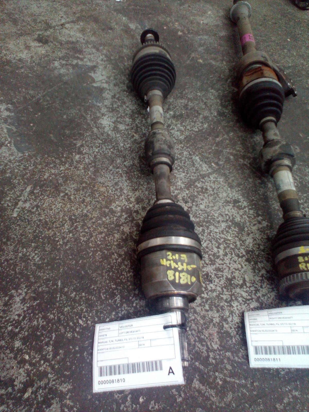 View Auto part Left Driveshaft Hyundai Veloster 2014