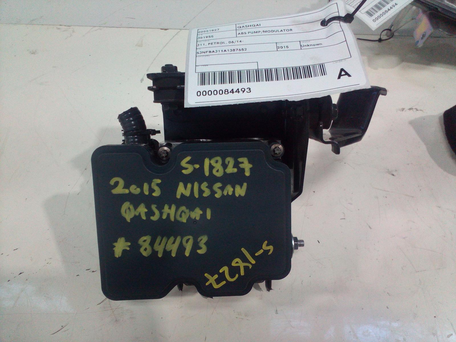 2015 Nissan Qashqai Abs Pump/Modulator View Auto part Abs Pump/Modulator Nissan Qashqai 2015