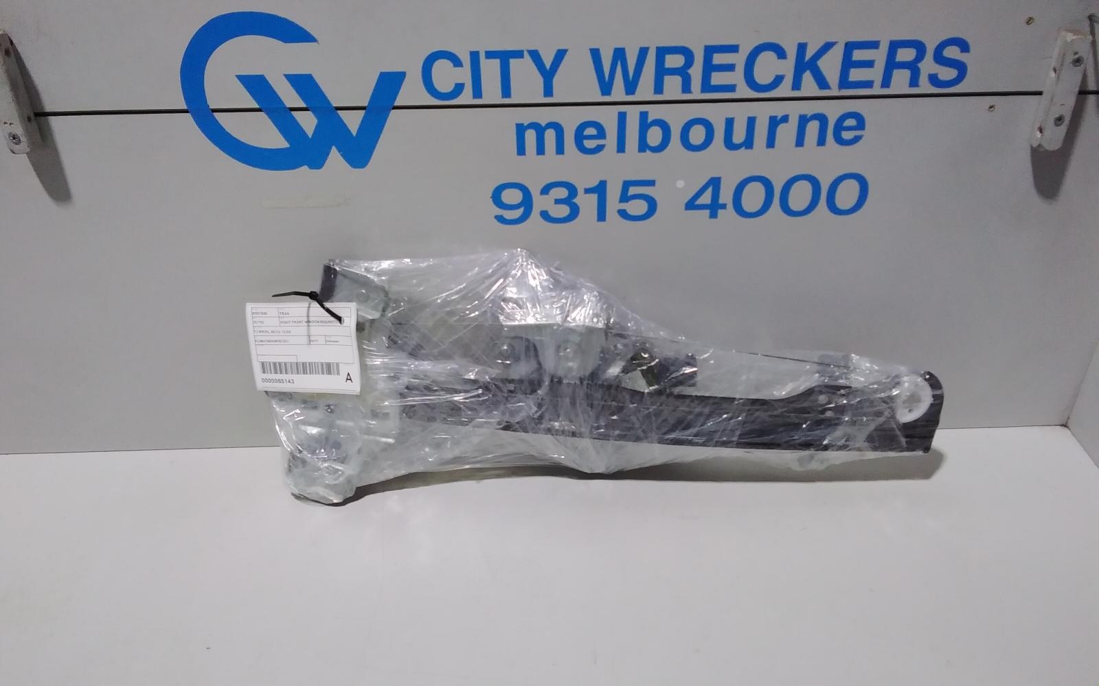 View Auto part Right Front Window Reg/Motor Holden Trax 2019