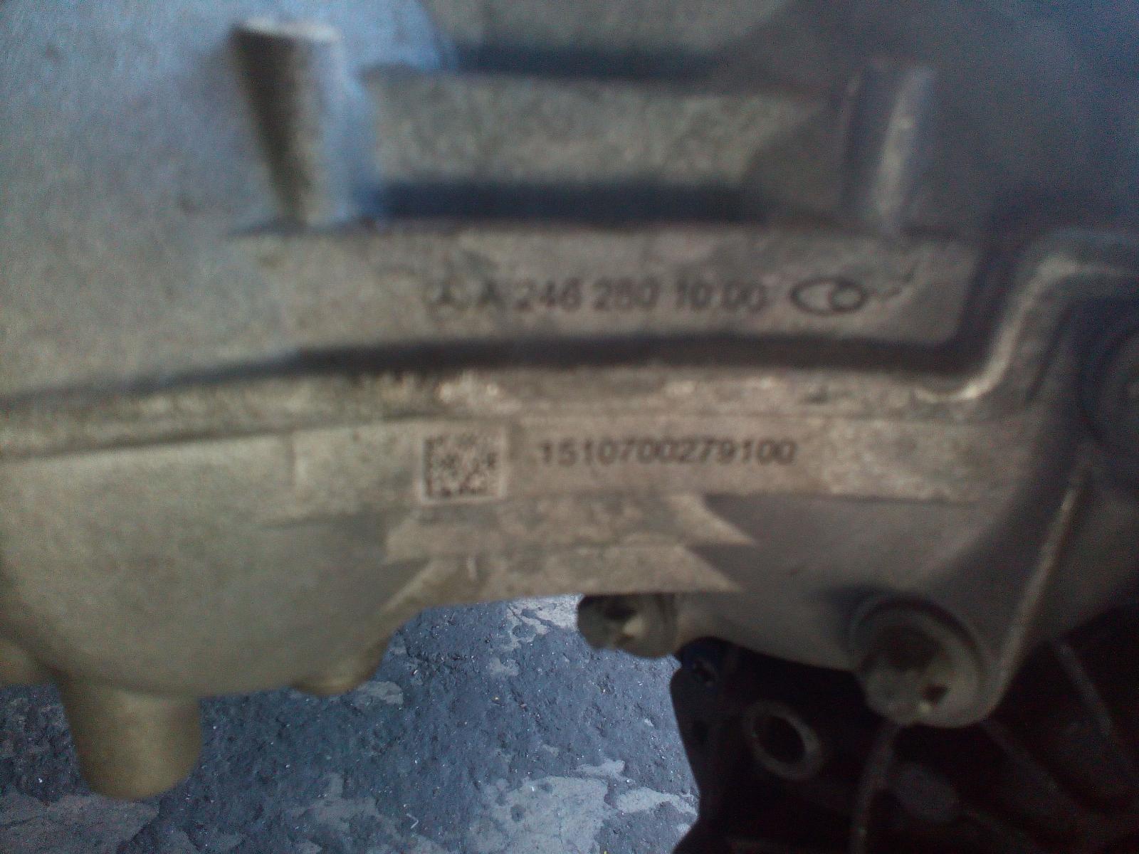 2015 Mercedes Cla Class Trans/Gearbox View Auto part Trans/Gearbox Mercedes Cla Class 2015