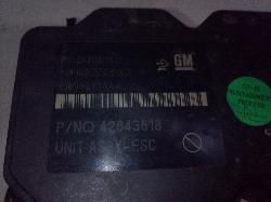 View Auto part Abs Pump/Modulator Holden Trax 2019